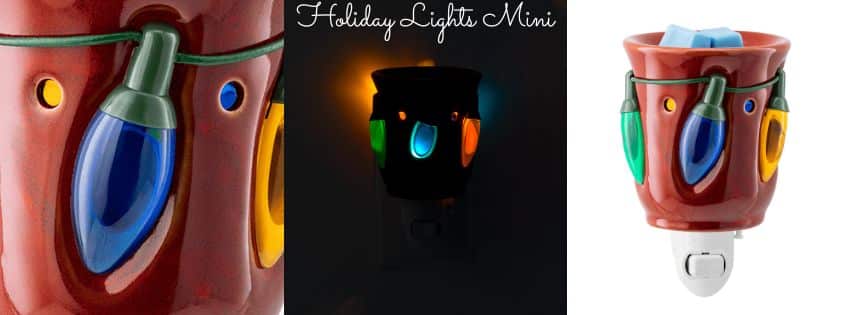 Holiday Lights Mini Scentsy Warmer