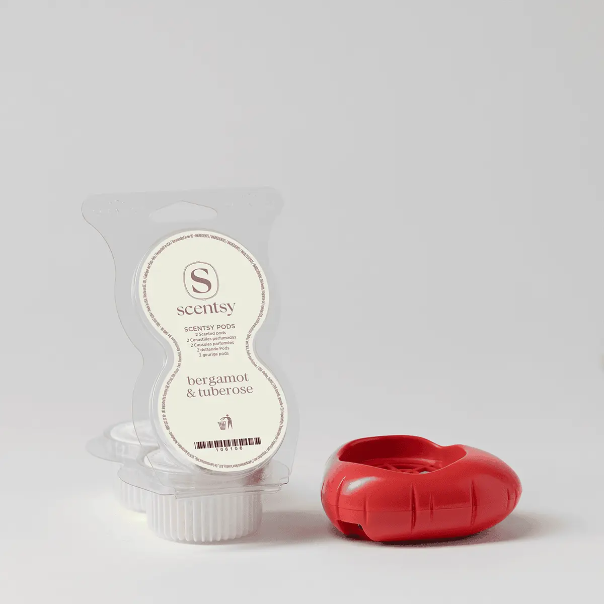 Scentsy Air Solo – Red Heart + Bergamot & Tuberose Scentsy Pods Bundle - Valentine's Day 2026