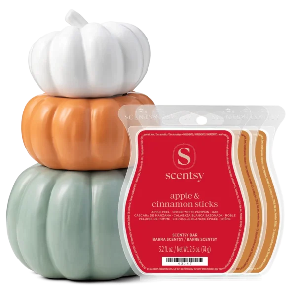 HomeColorMePumpkinWarmer3BarBundleISOPWSR1_highres Color Me Pumpkin Scentsy Warmer Bundle (3 FREE Bars)