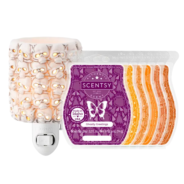 Catacomb Mini Scentsy Warmer + 6 Bar Bundle