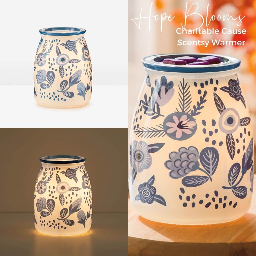 Hope Blooms Scentsy Warmer 1