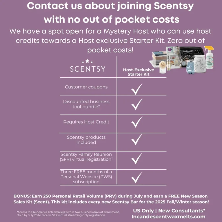 Join Scentsy Host Starter Kit | No Out of Pocket Costs | US Only