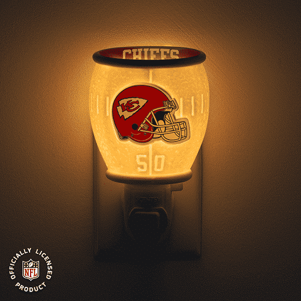 IMAGE NFL Collection – Kansas City Chiefs Scentsy Mini Warmer GLOW