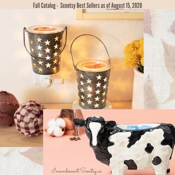 Scentsy Top Sellers List -August 15 | Fall 2020 INCANDESCENT SCENTSY FALL BEST SELLERS 2020 sq