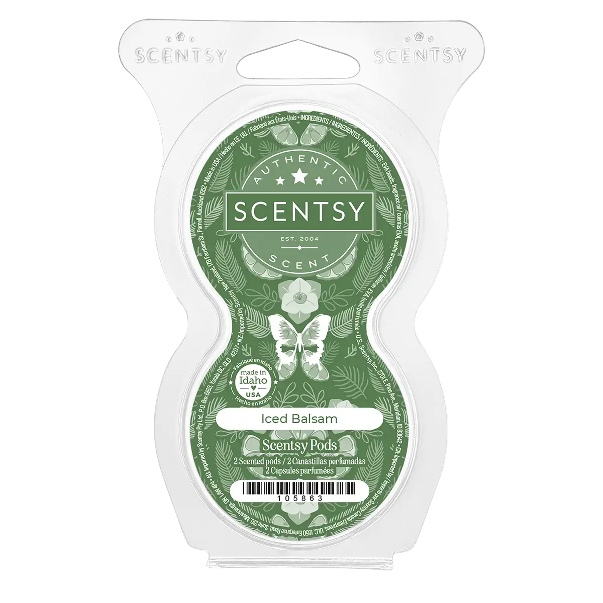 Iced Balsam Scentsy Pods: December 2025