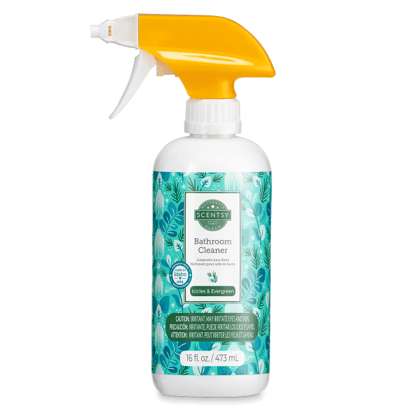 Icicles Evergreen Scentsy Bathroom Cleaner