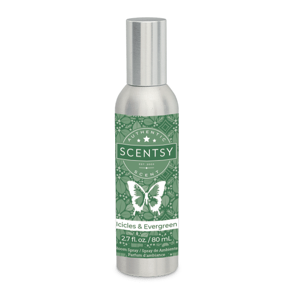 Icicles Evergreen Scentsy Room Spray