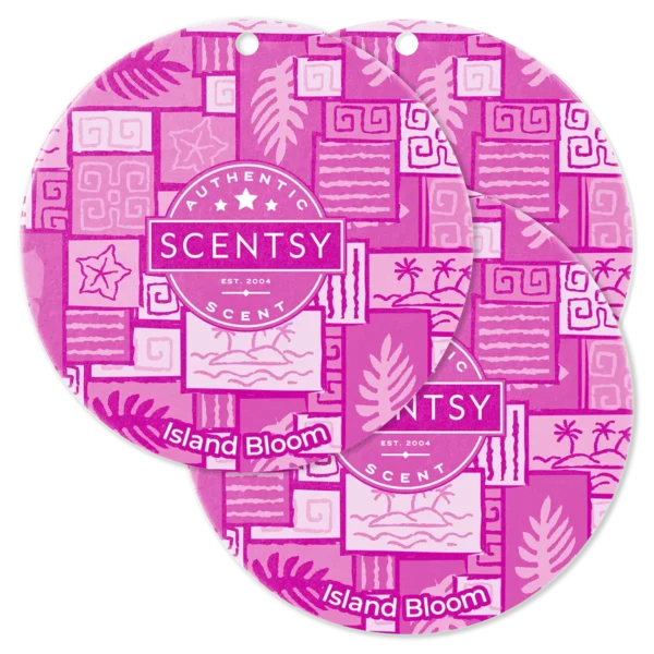 Island Bloom Scentsy Scent Circle 3 Pack