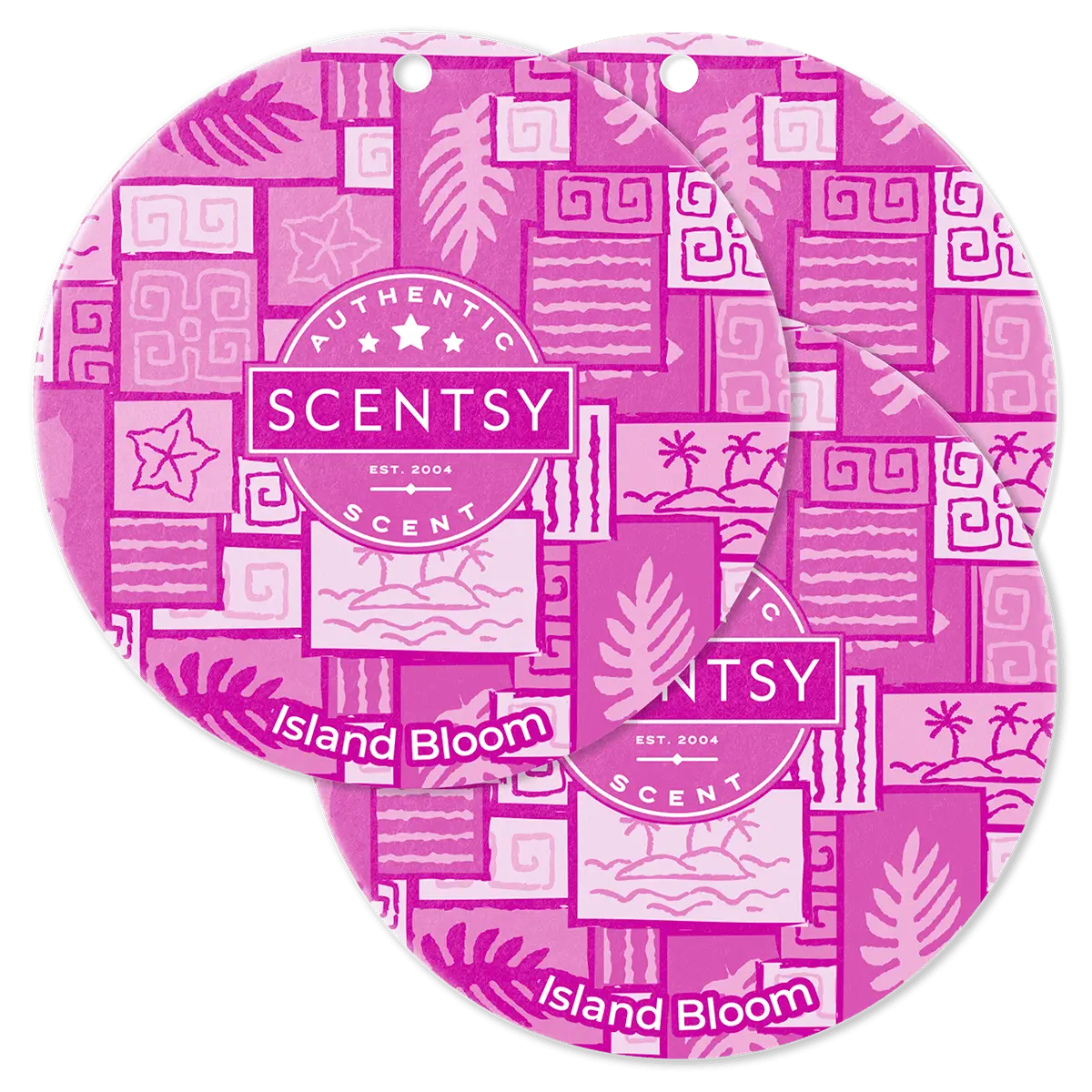 Island Bloom Scentsy Scent Circle 3 Pack