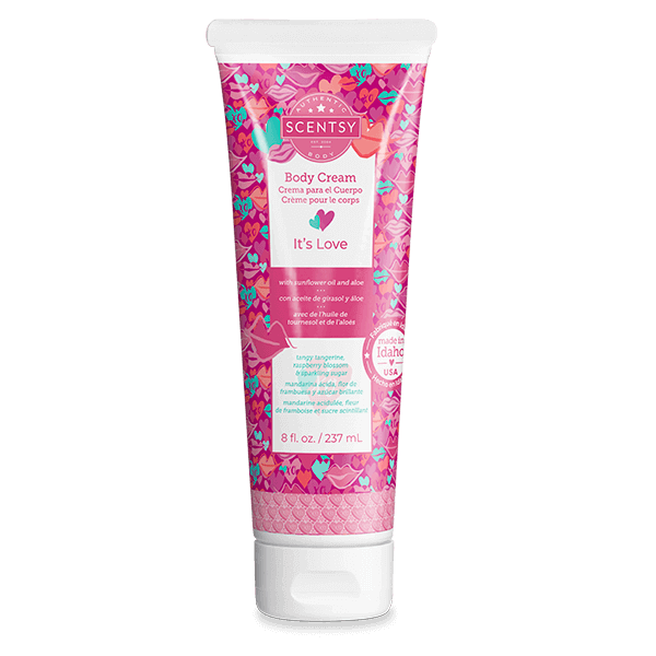 Its Love Scentsy Body Cream