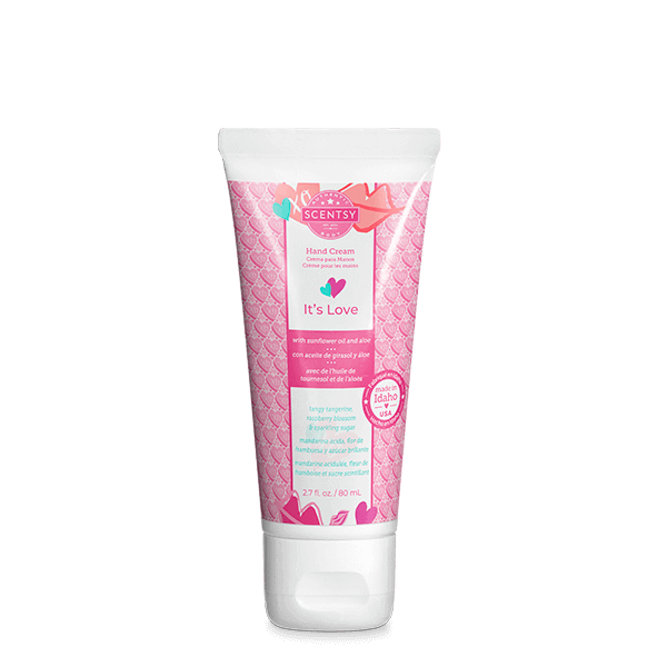 Its Love Scentsy Hand Cream