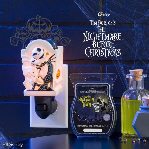 JACK SKELLINGTON SCENTSY MINI WARMER DISNEY NIGHTMARE