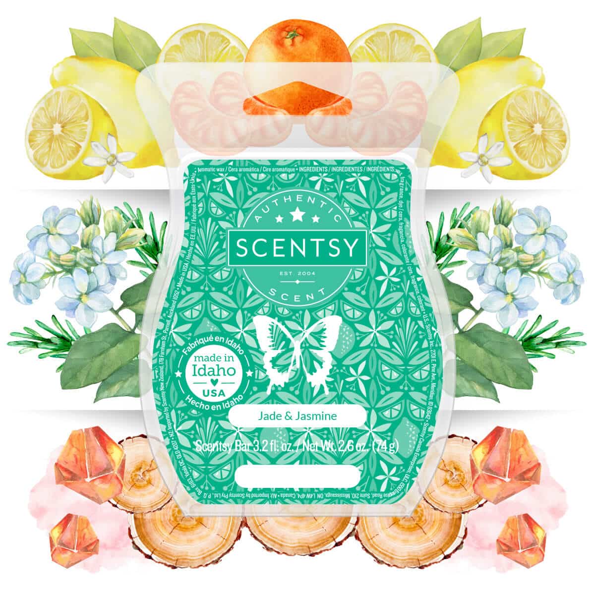 JADE AND JASMINE SCENTSY BAR