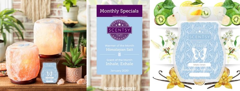 JANUARY 2020 WARMER & SCENT Incandescent.Scentsy.us