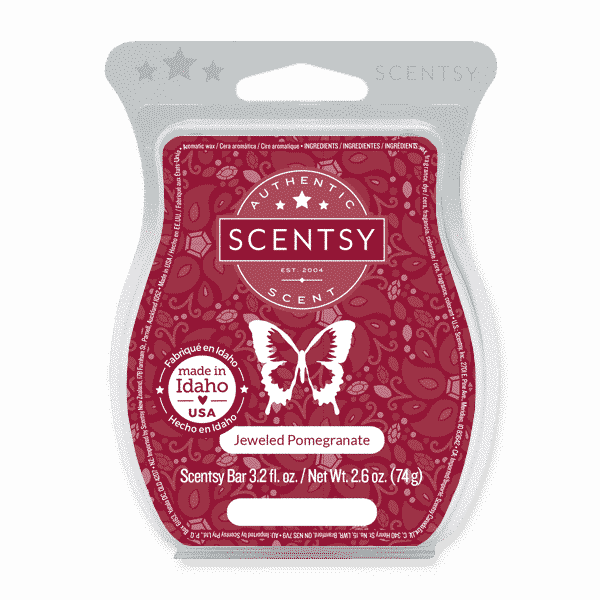 JEWELED POMEGRANATE SCENTSY BAR