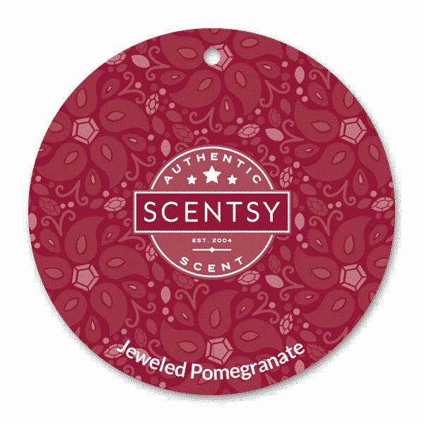 JEWELED POMEGRANATE SCENTSY SCENT CIRCLE