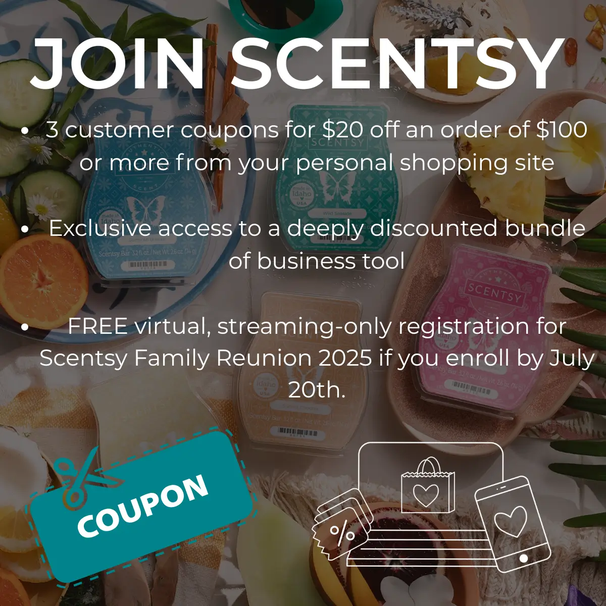 Scentsy Coupons in July 2025 $9 Digital Starter Kit | Join Scentsy