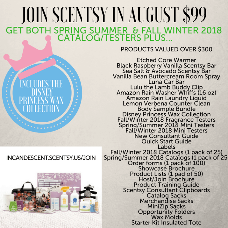 JOIN Scentsy in August 2018 - Enhanced Fall 2018 Starter Kit Special