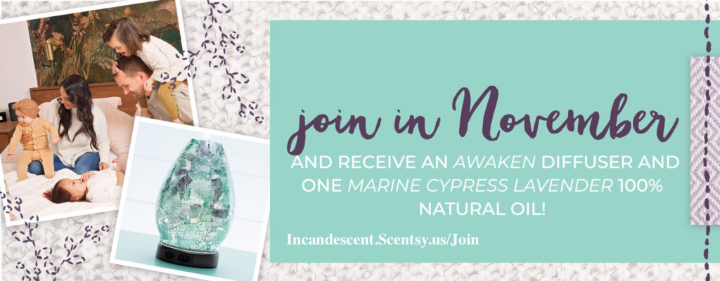 JOIN SCENTSY NOVEMBER 2018 KIT SPECIAL
