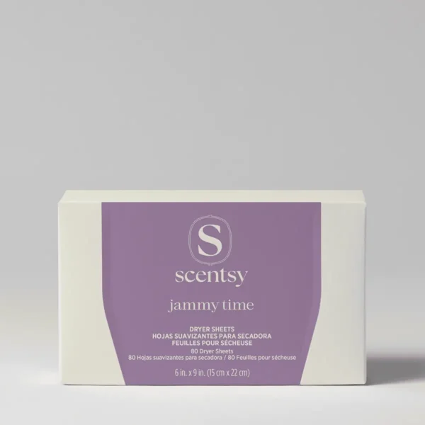 Jammy Time Scentsy Dryer Sheets