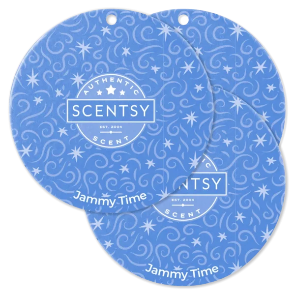 Jammy Time Scentsy Scent Circle 3 Pack Bundle