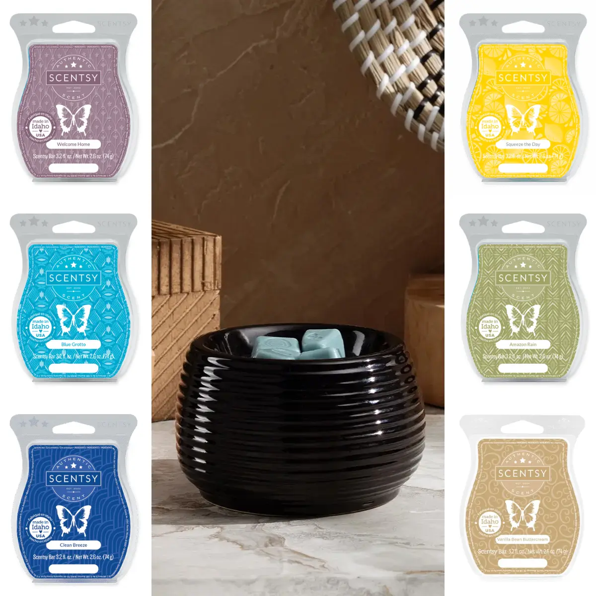 Jet Scentsy Scentsy Warmer & Wax Bundle