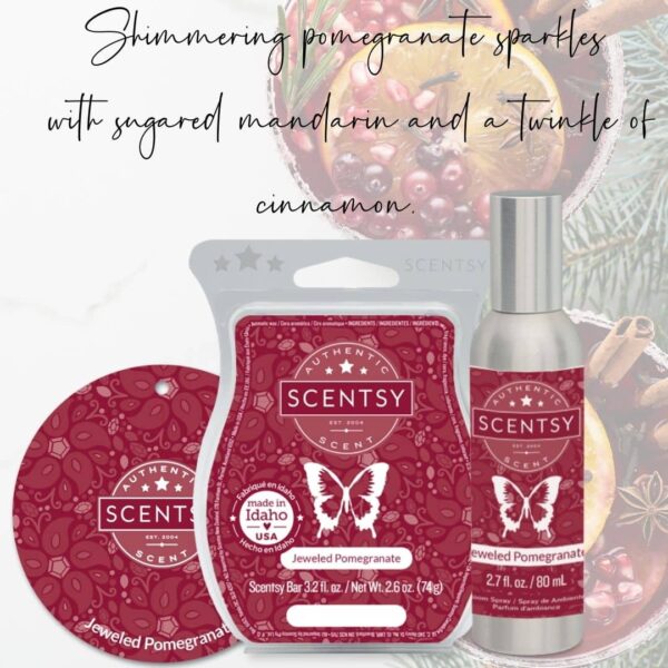 Jeweled Pomegranate Scentsy Fragrance 1