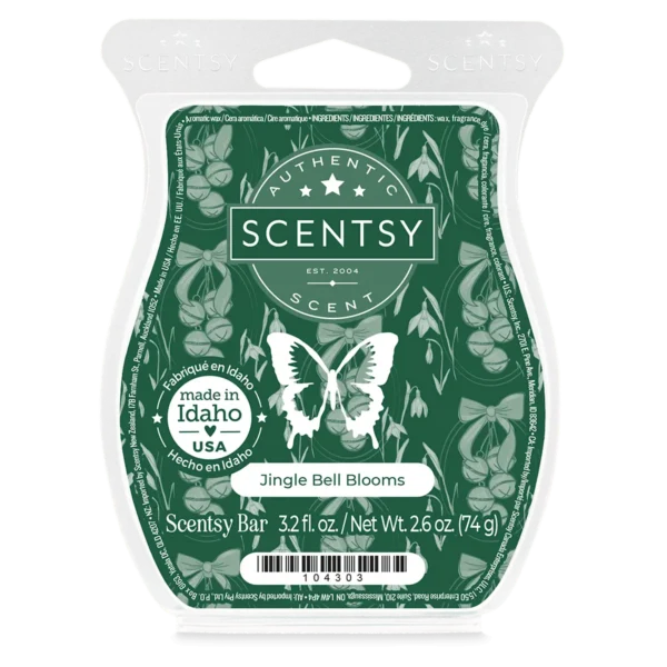 Jingle Bell Blooms Scentsy Wax Bar