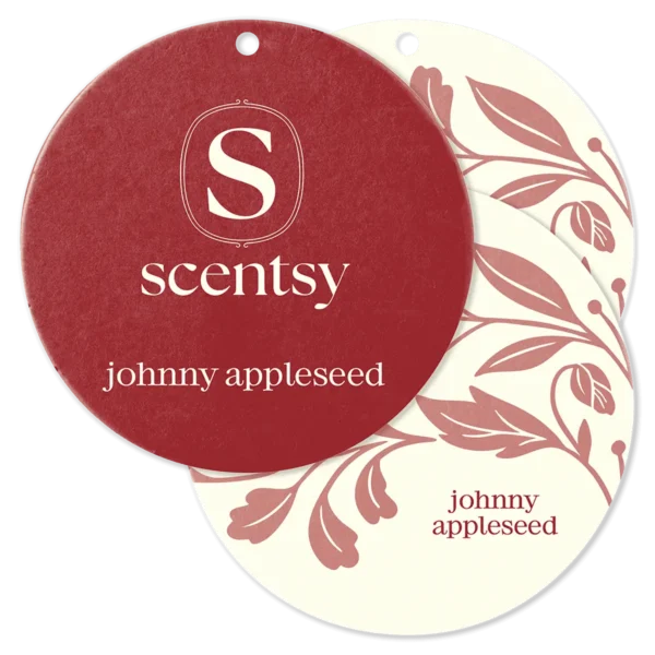Johnny Appleseed Scentsy Scent Circle 3 Pack Bundle