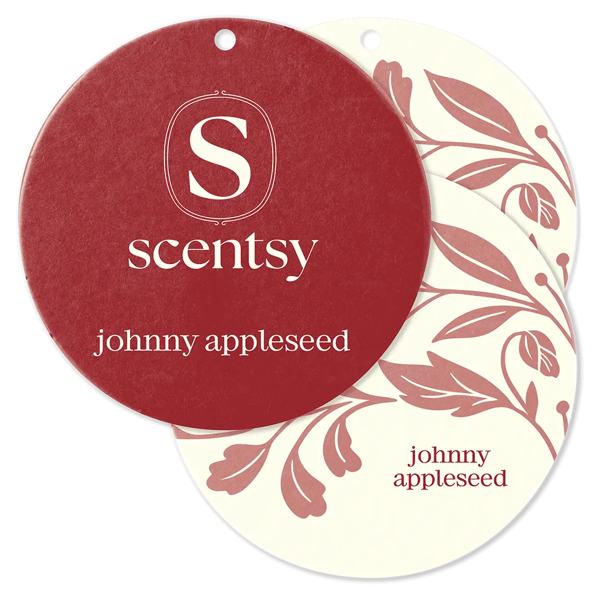 Johnny Appleseed Scent Circle 3-Pack (1) Johnny Appleseed Scentsy Scent Circle 3 Pack Bundle