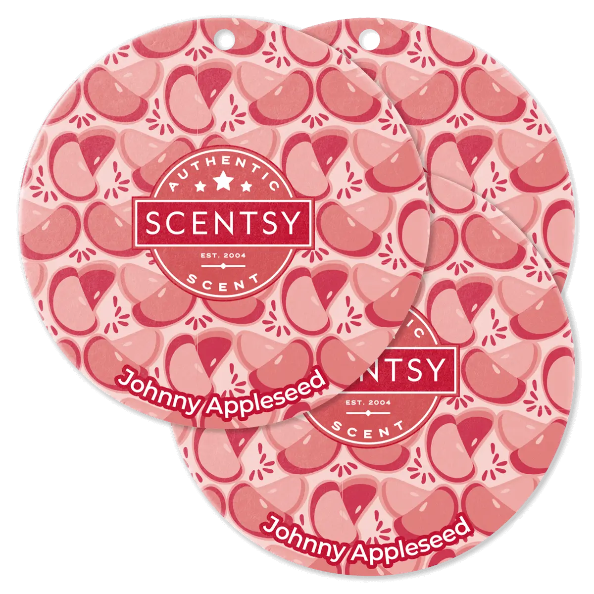 Johnny Appleseed Scentsy Scent Circle 3 Pack Bundle