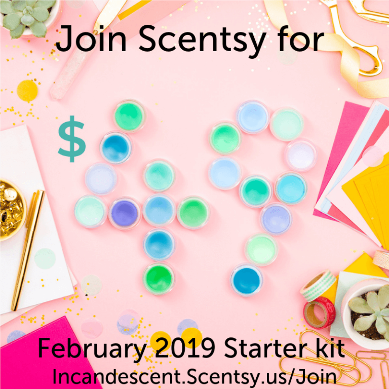 Join Scentsy for $49 February 2019