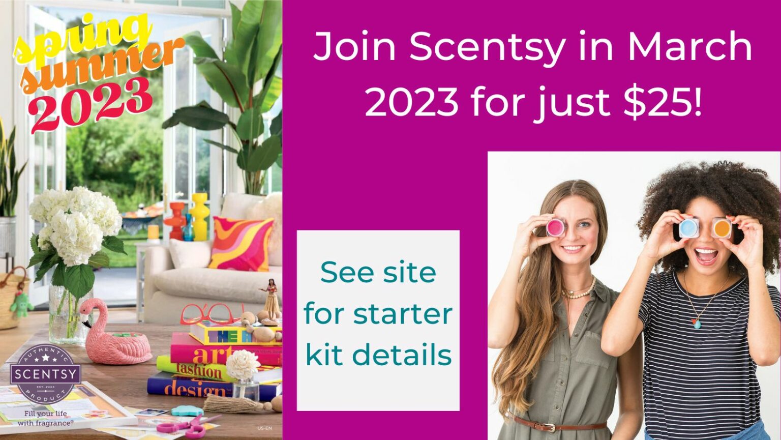 Join Scentsy for 25 March 2023 Incandescent.Scentsy.us