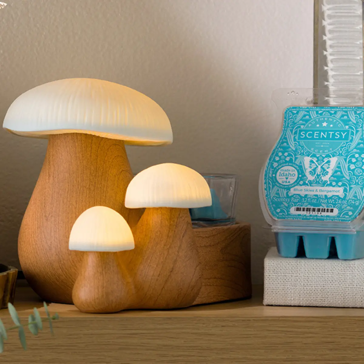 Forest Forage Mushroom Scentsy Warmer | July 2025