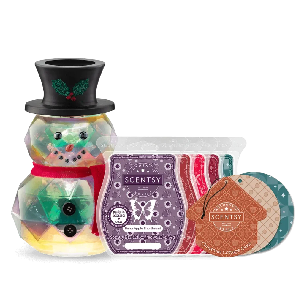 Scentsy November 2024 Warmer Of The Month - Snow Stopper Prismatic