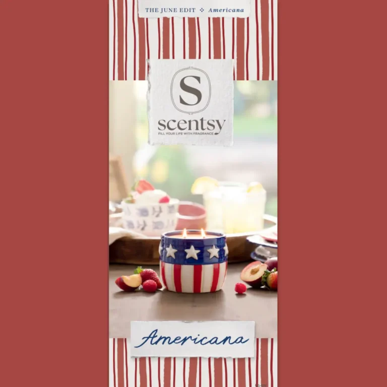 Scentsy June 2026 Monthly Edit: Americana Collection Warmer & Scents