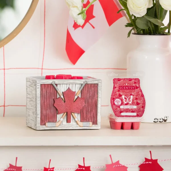 Maple Leaf Forever Canada Scentsy Warmer