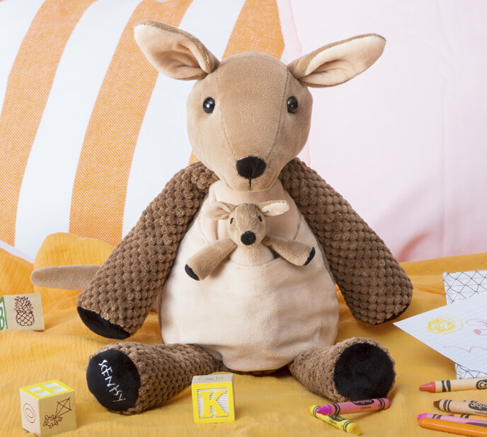 MEET KENZIE THE KANGAROO SCENTSY BUDDY AND HER JOEY