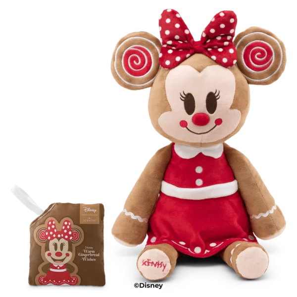 Disney Minnie Mouse Gingerbread Scentsy Buddy