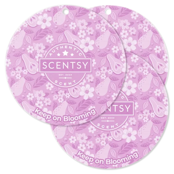 Keep On Blooming Scentsy Scent Circle 3 Pack |  April 2025