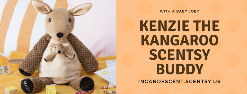 MEET KENZIE THE KANGAROO SCENTSY BUDDY AND HER JOEY