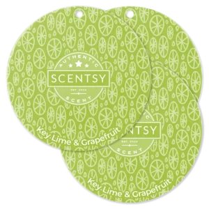 Key Lime & Grapefruit Scentsy Scent Circle 3 Pack