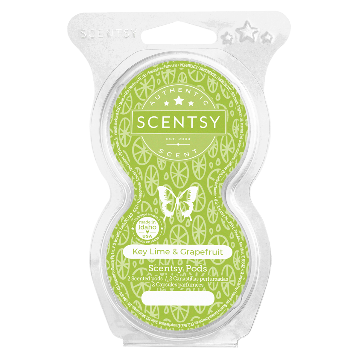 Key Lime & Grapefruit Scentsy Pods