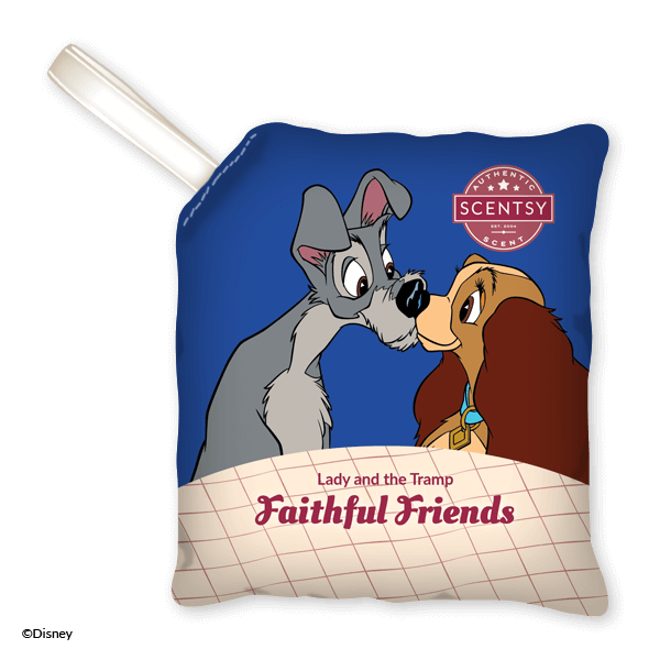 LADY THE TRAMP FAITHFUL FRIENDS SCENTSY SCENT PAK