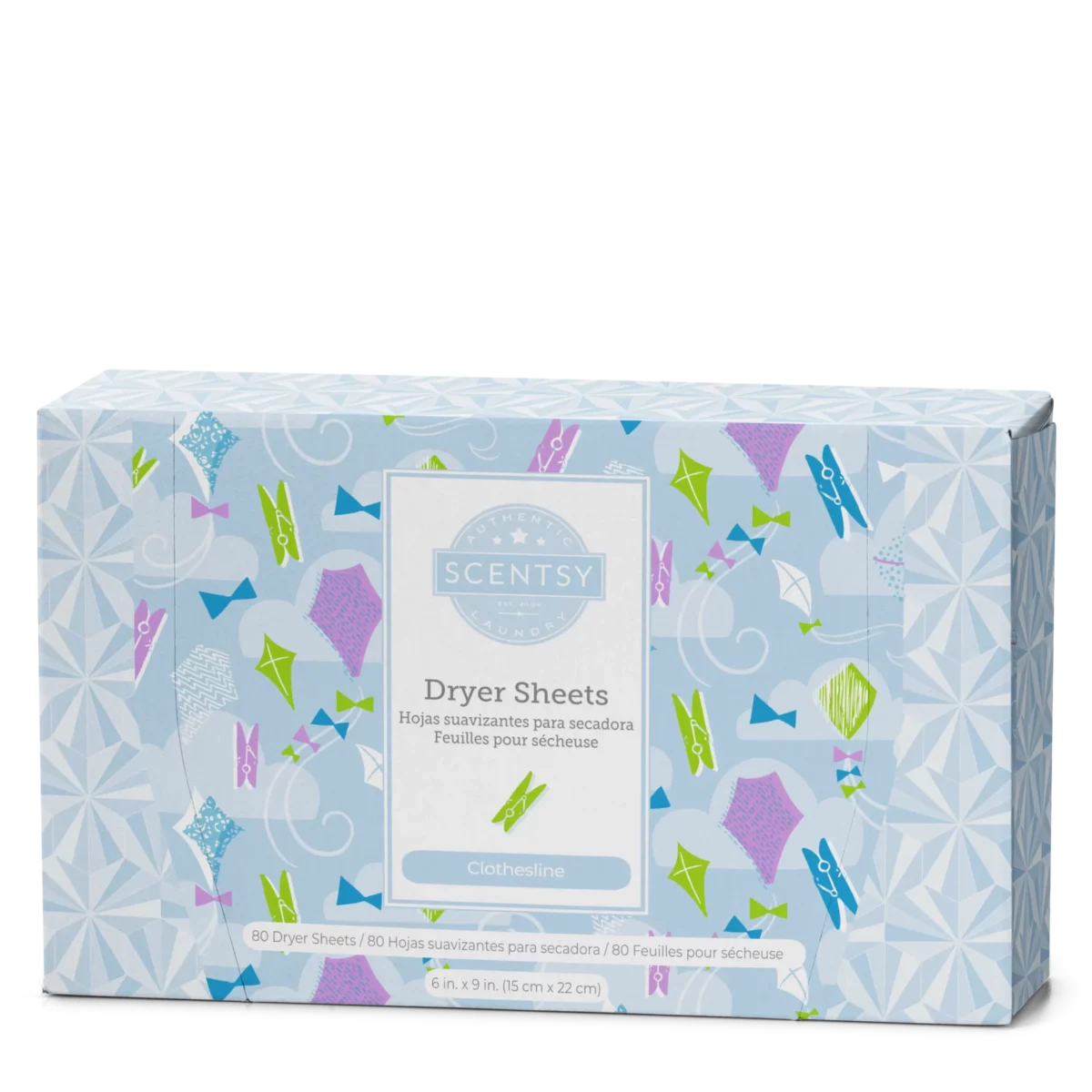 Clothesline Scentsy Dryer Sheets
