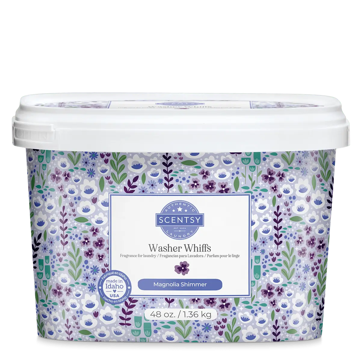 Magnolia Shimmer Scentsy Washer Whiffs Tub