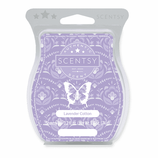 Lavender Cotton Scentsy Bar