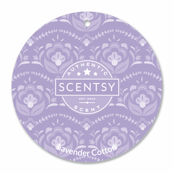 Lavender Cotton Scentsy Scent Circle