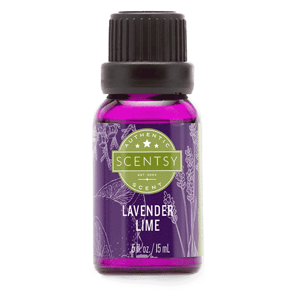 LAVENDER LIME SCENTSY NATURAL OIL BLEND