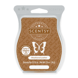 WEATHERED LEATHER SCENTSY BAR